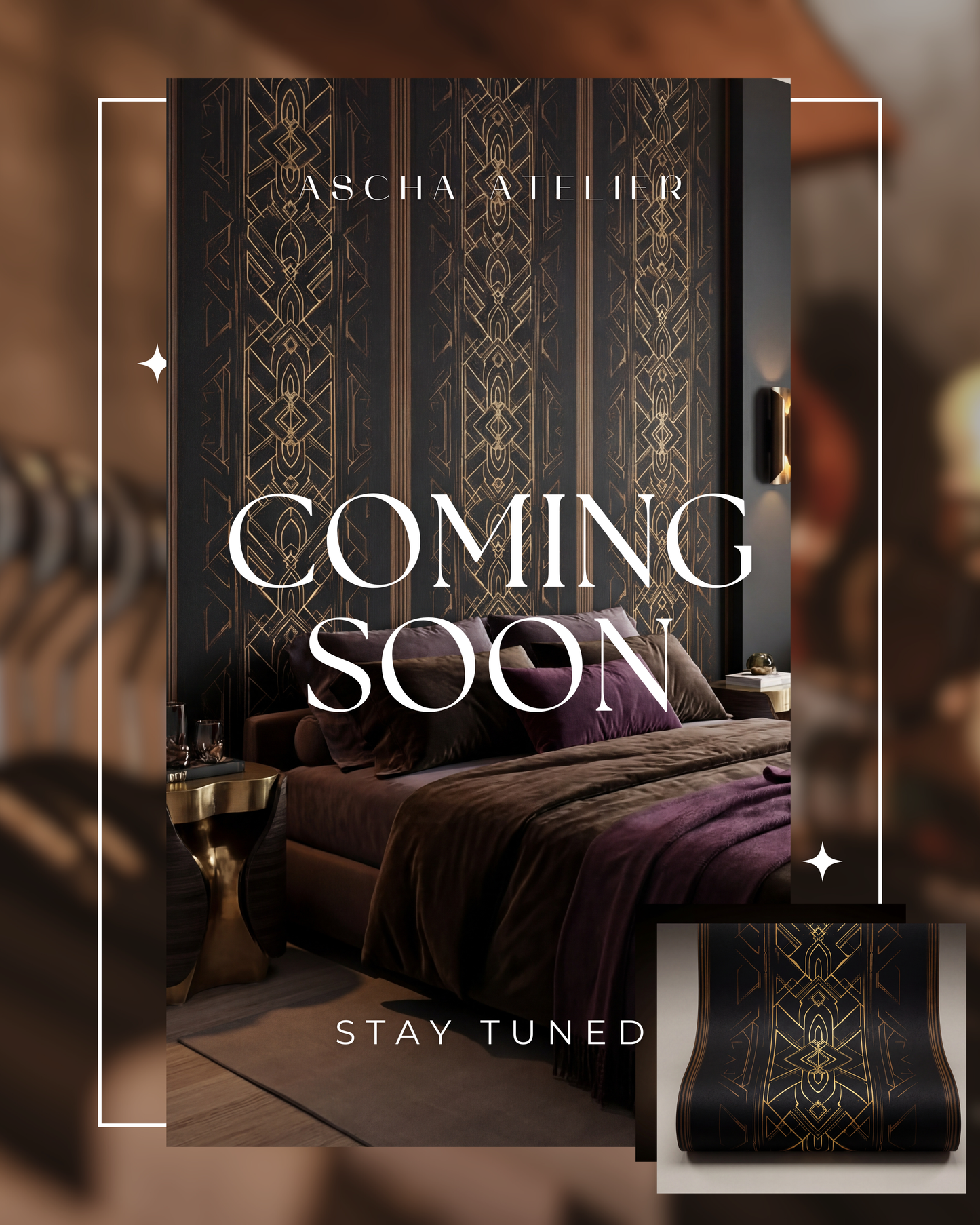 Luxury Art-deco Walpaper Coming Soon